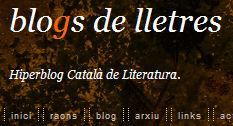 Blogs de lletres